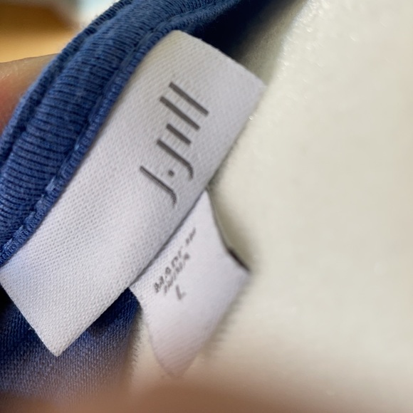 J. Jill pull over t-shirt with 3/4 sleeves L - Picture 3 of 3